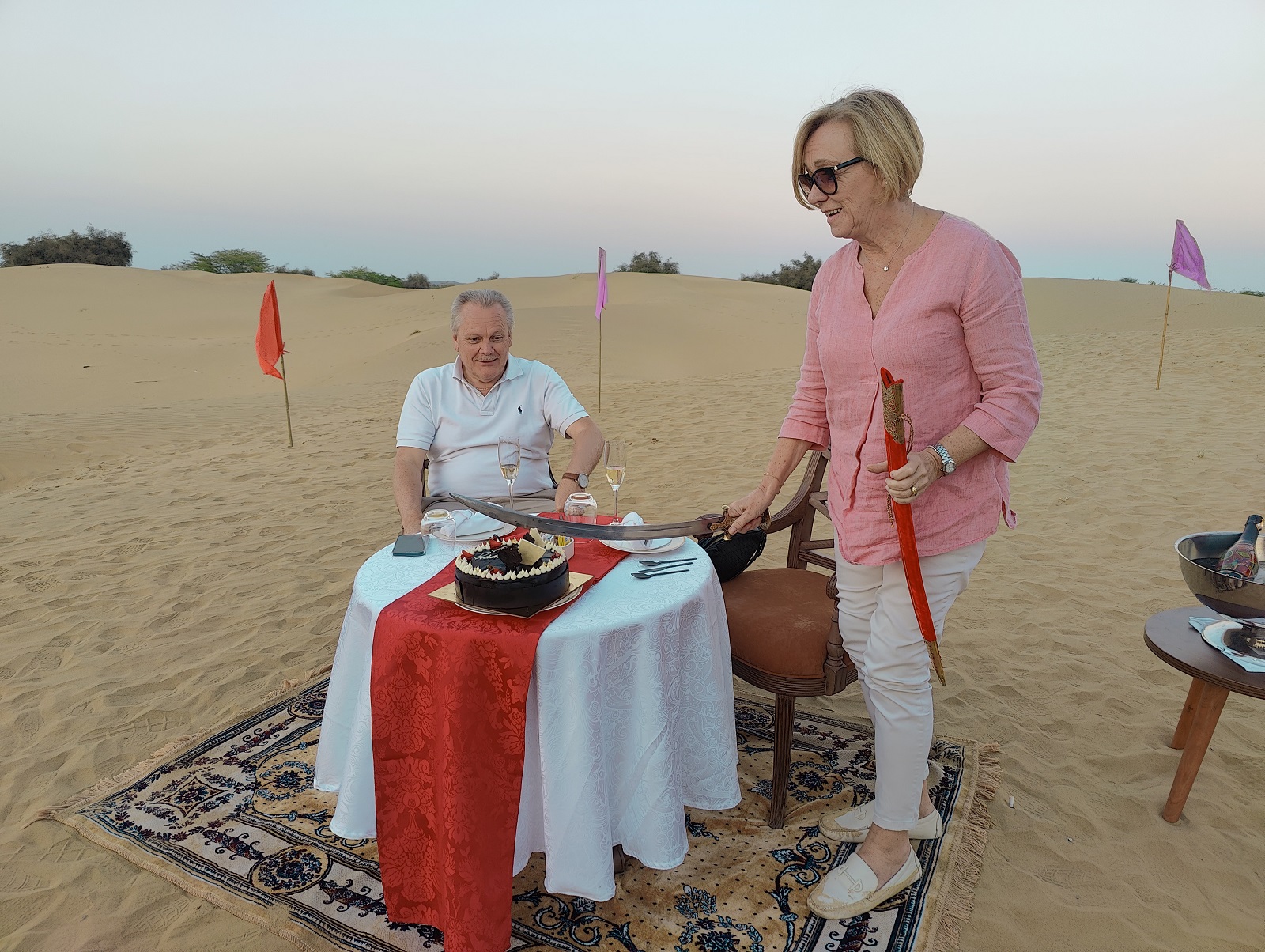 where you can ride on the rolling sand dunes in a jeep, enjoy desert landscapes, and spot wildlife like the black buck antelope.